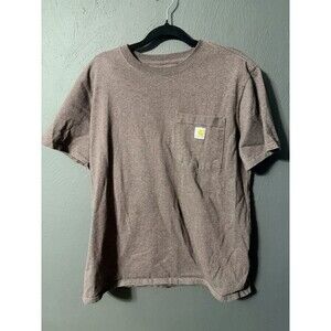 Carhartt Shirt Womens Large Brown Loose Fit Workwear Grunge Skater Barn Chore